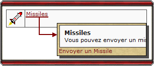 Envoyer un Missile